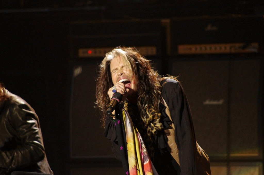 Steven Tyler singing
