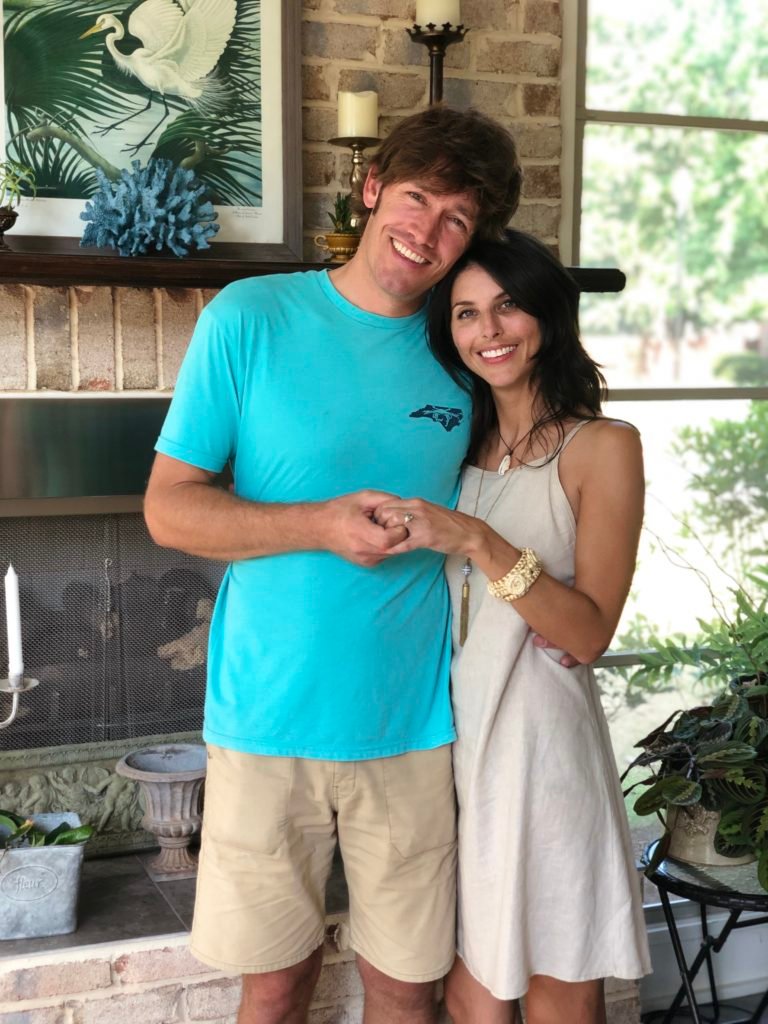 man woman engagement