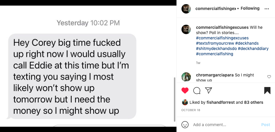 deckhand-excuses-text-messages