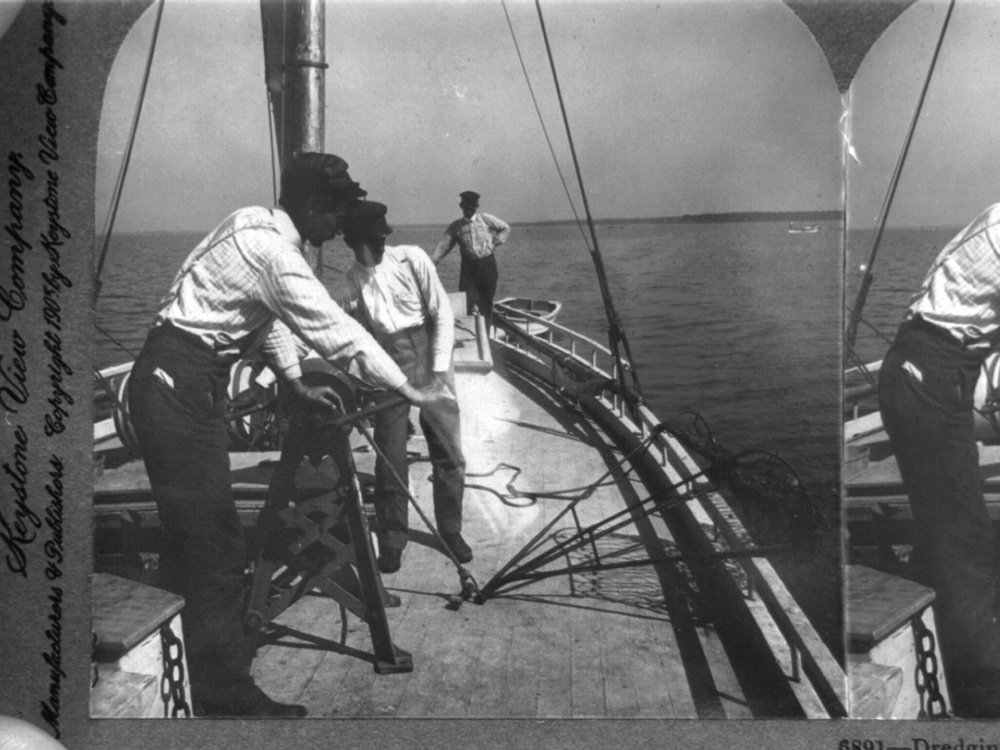 black fishermen in America