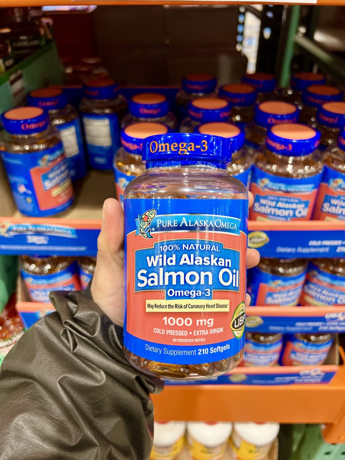 wild caught salmon fish oil at costco