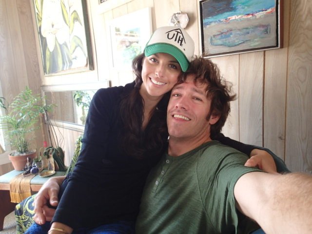 Megan Waldrep and commercial Fisherman Chris Dabney